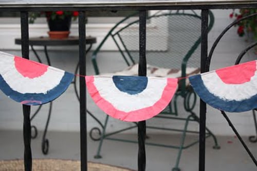 Red, White, and Blue Bunting