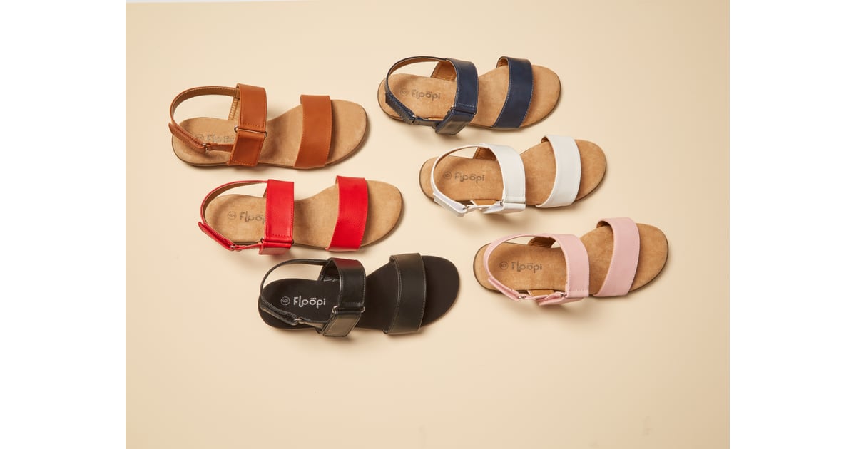 Open Toe Adjustable Velcro Back Strap Sandals | Best Sandals at Walmart ...