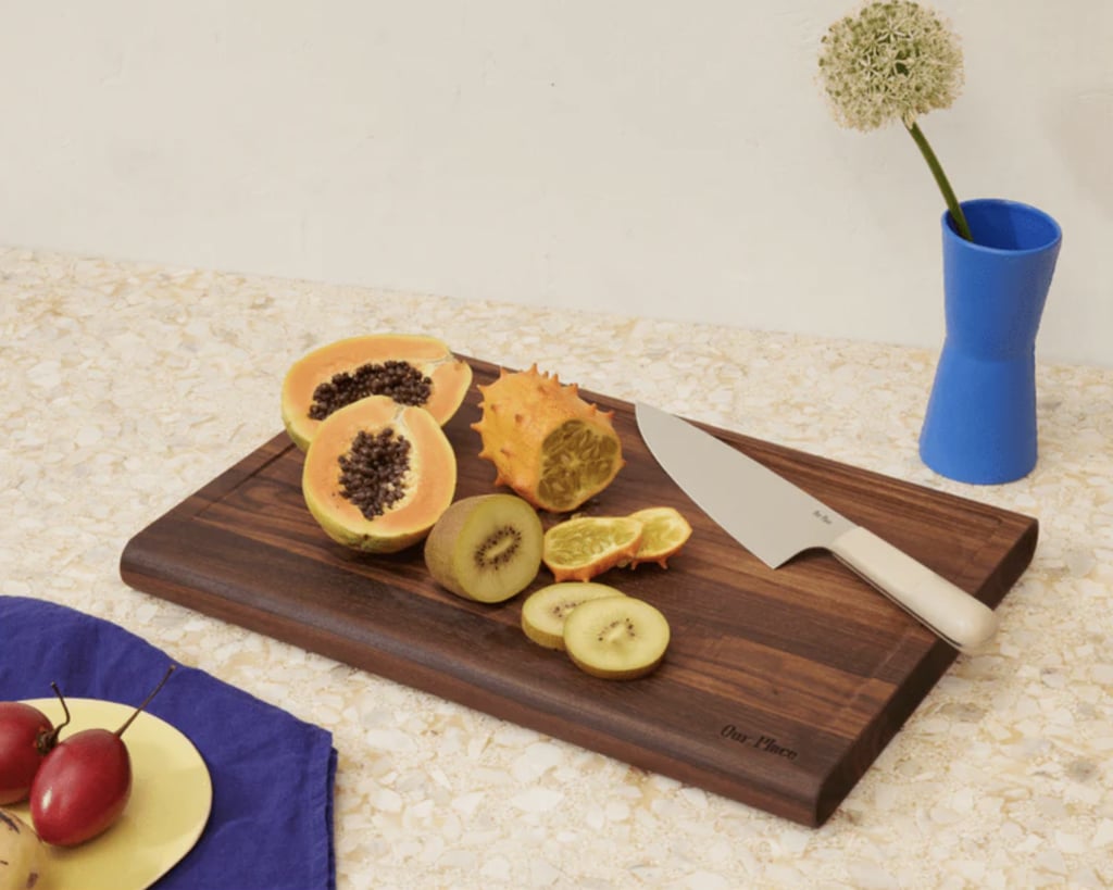 For Easy Chopping: Our Place Walnut Cutting Board
