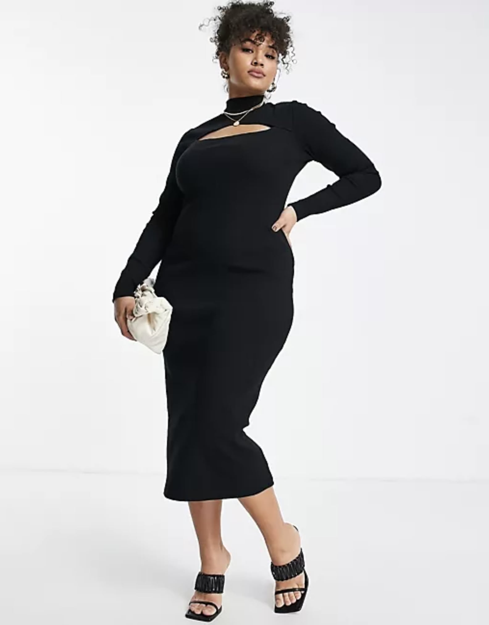 Priyanka Chopra's Black Lace-Back Dress For Date Night | POPSUGAR Fashion