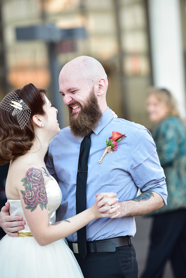 Tropical Las Vegas Wedding