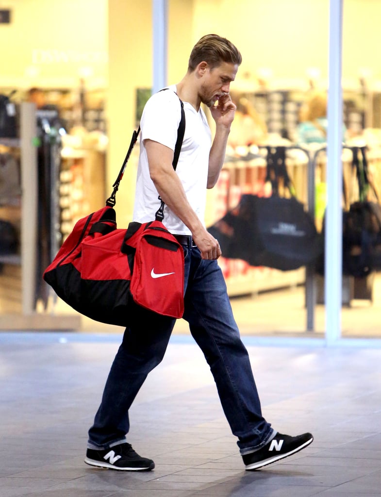 Charlie Hunnam Leaving the Gym in LA July 2016