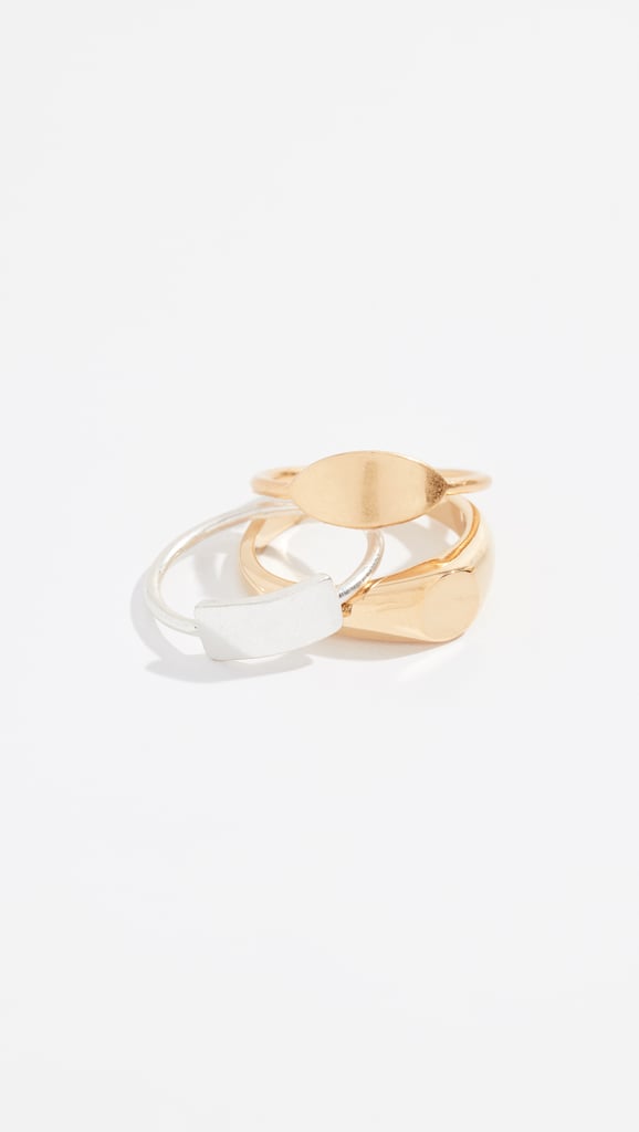 Madewell Signet Ring Stack