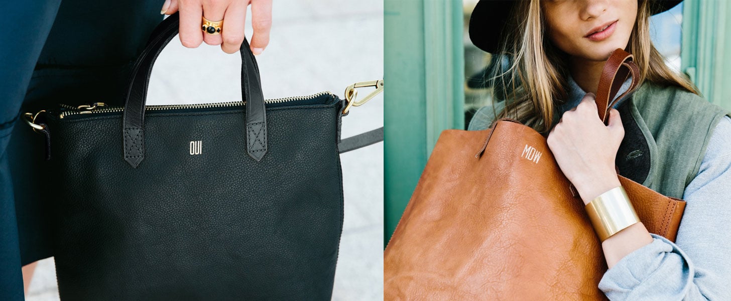 Madewell Monogrammed Bags POPSUGAR Fashion