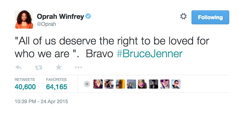 Celebrities Who Support Bruce Jenner