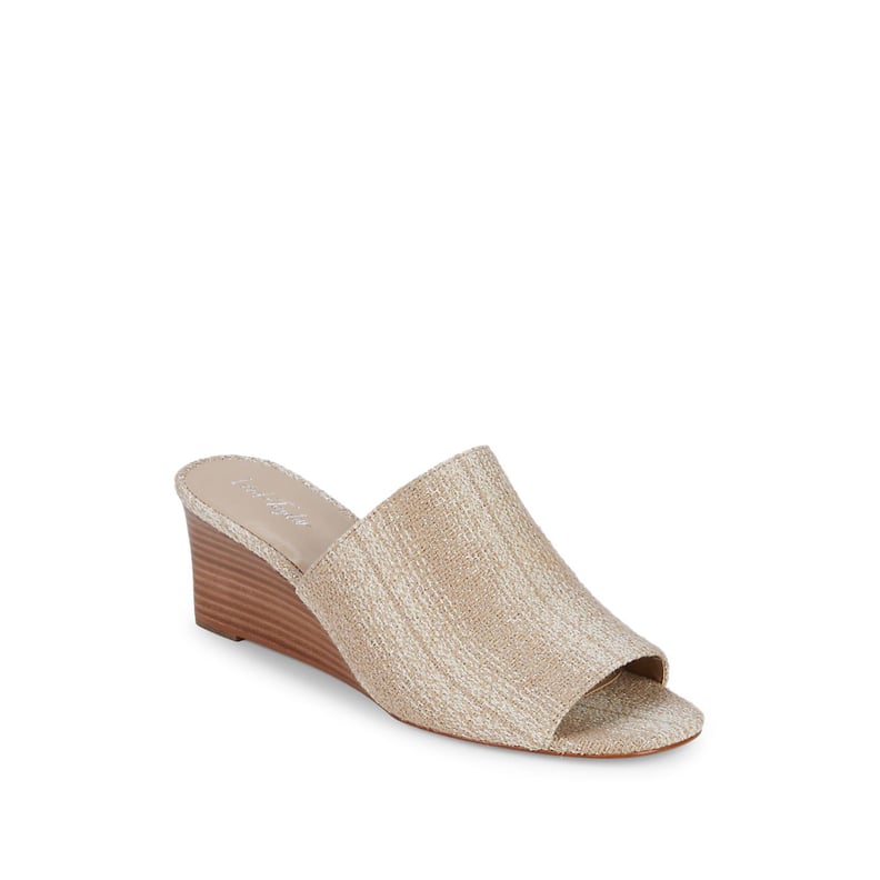 Lord & Taylor Textured Slip-On Sandals
