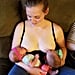Woman Wet Nursing Her Friend's Baby
