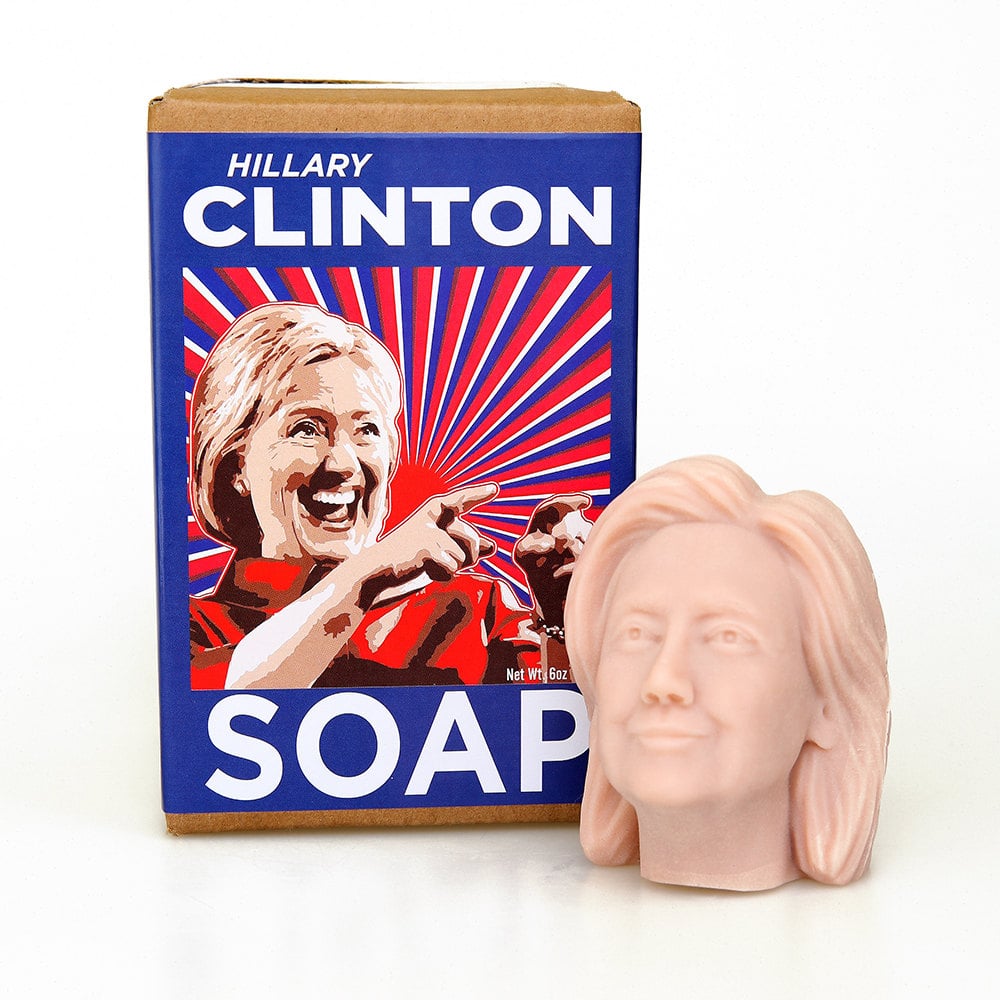 Hillary Clinton Soap Head ($10)