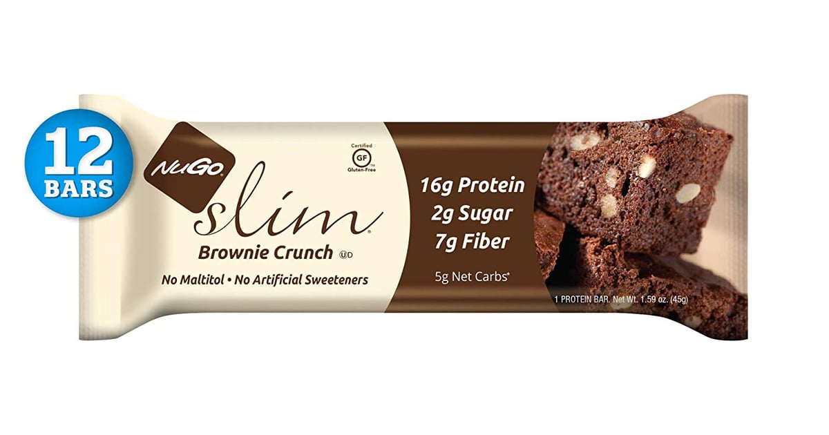 Nugo Slim GlutenFree Brownie Crunch Chocolate Bars Best Keto