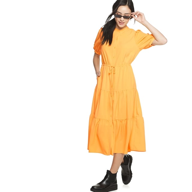 Women's POPSUGAR Tiered Shirt Dress