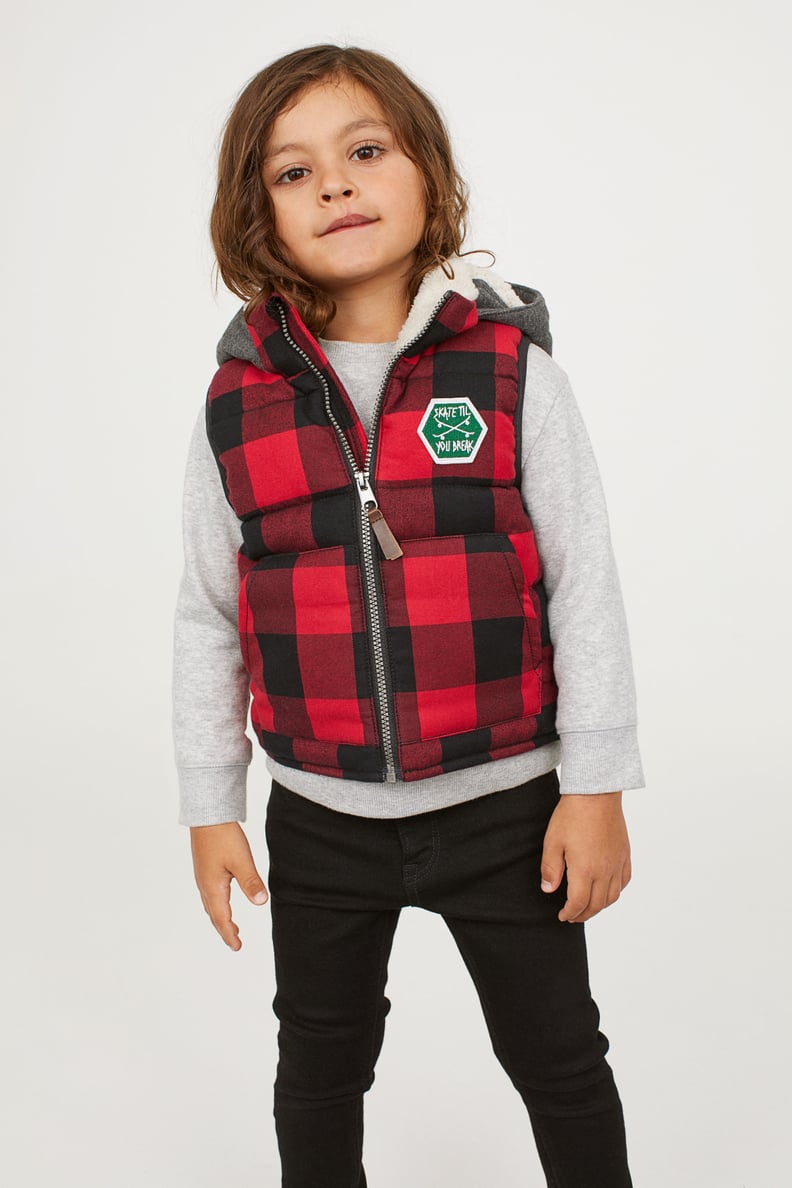 Baby boy buffalo plaid vest hot sale
