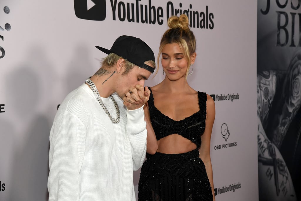 Justin and Hailey Bieber at the Seasons Premiere