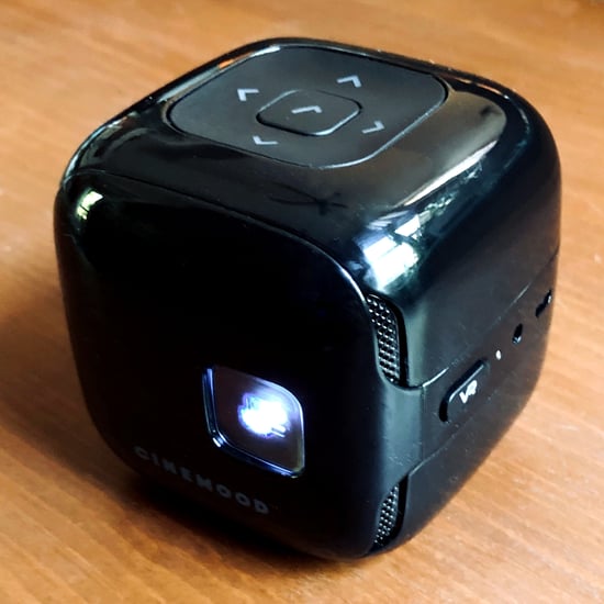 Cinemood Portable Projector Is Great For At-Home Workouts