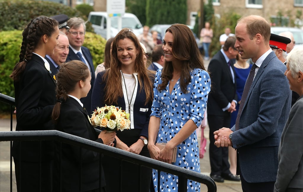 Duke and Duchess of Cambridge at Stewards Academy Sept. 2016