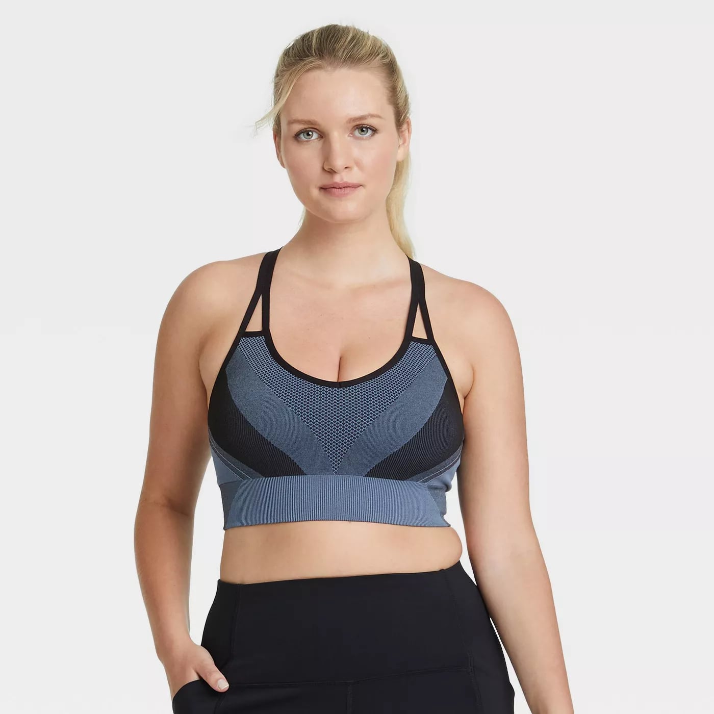 All in Motion Sports Bras Medium Support Womens Seamless