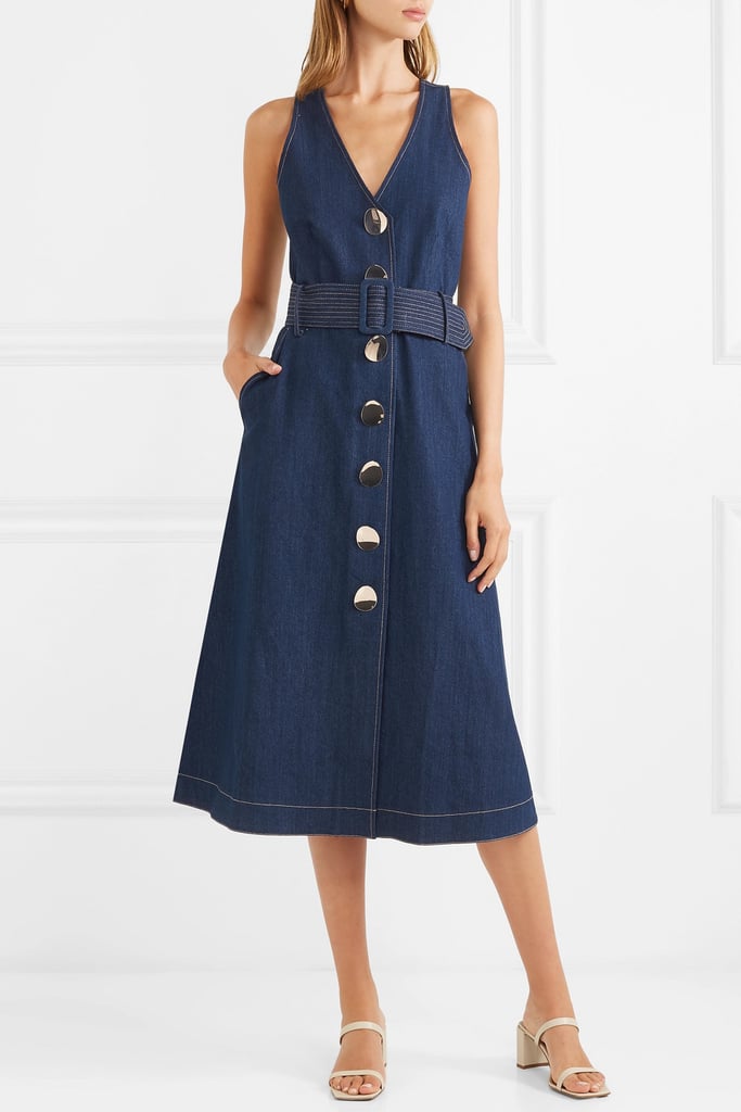 Paper London Wallace Denim Midi Dress