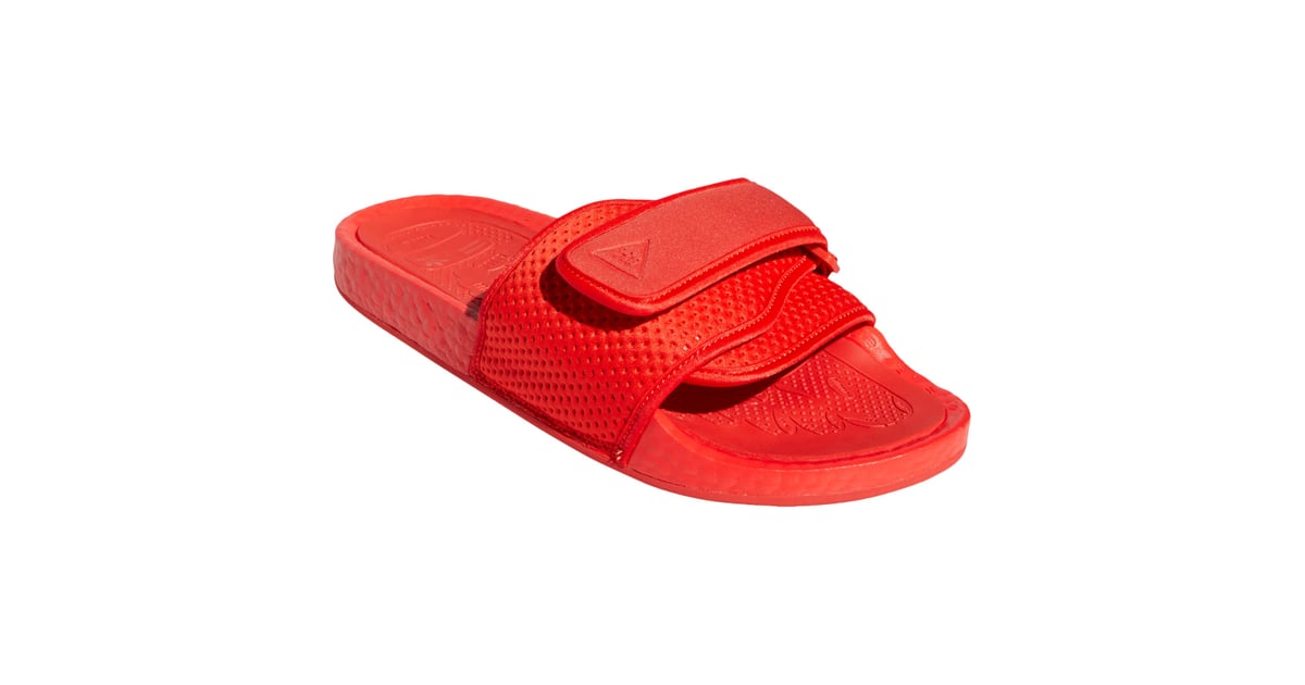 Adidas x Pharrell Williams Boost Slides | Pharrell Williams's New Adidas  Slides Look Like Perforated Socks, and My Feet Are Happy | POPSUGAR Fashion  Photo 6