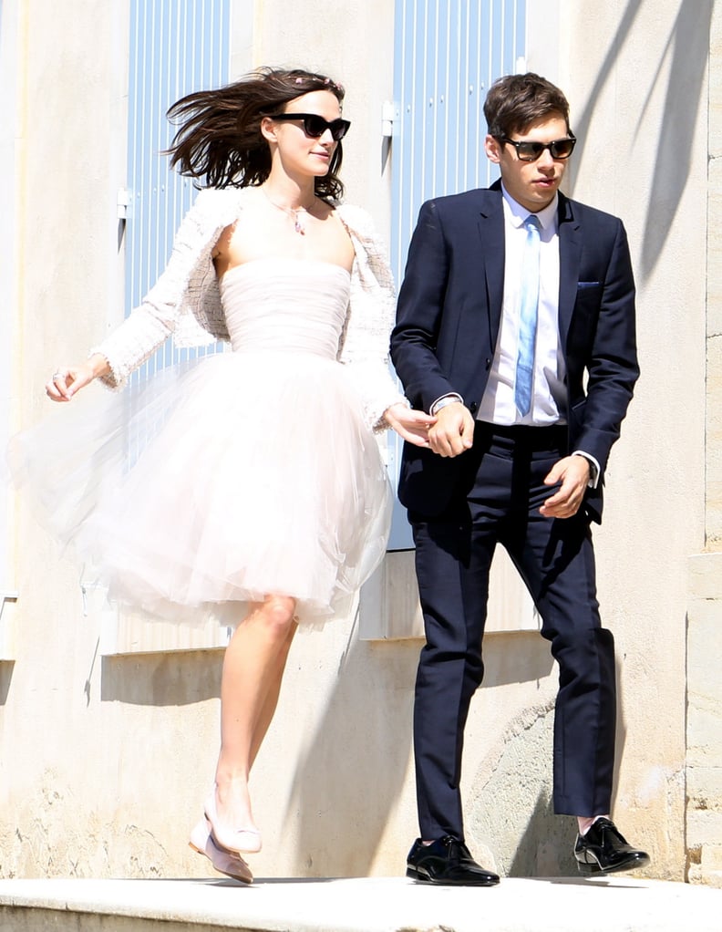Keira Knightley Wore a Tulle Rodarte Dress and Chanel Jacket as a Bride