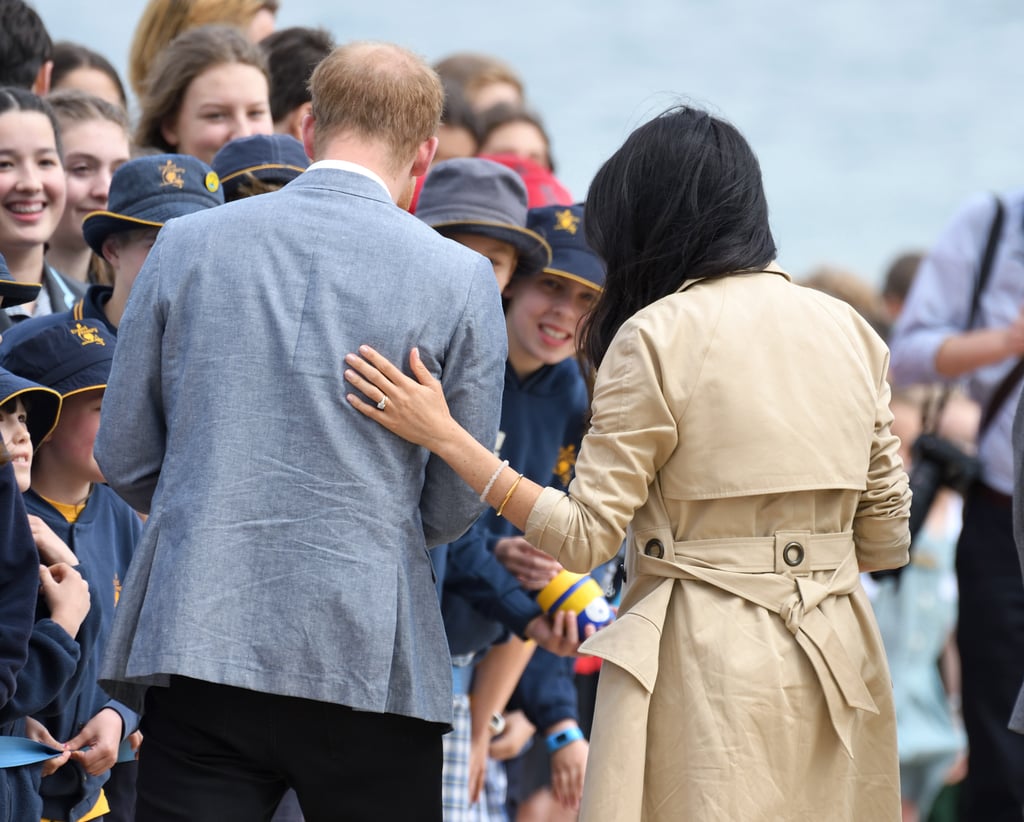 Prince Harry Holding Meghan Markle's Hand in Australia 2018