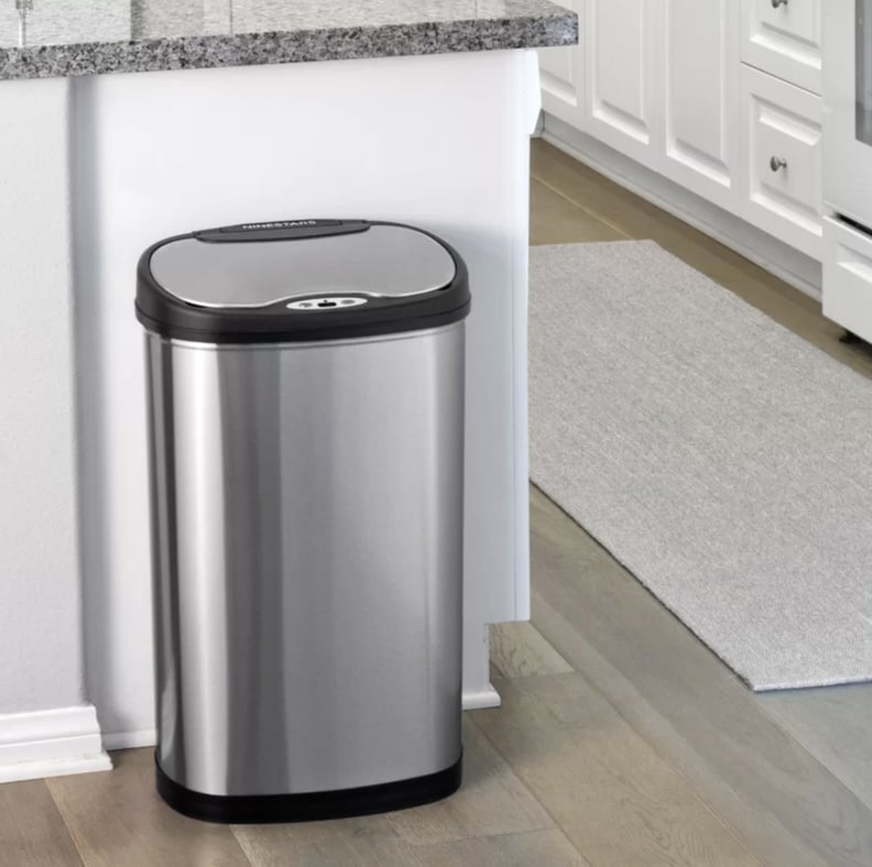 Nine Stars Stainless Steel Motion Sensor Trash Can