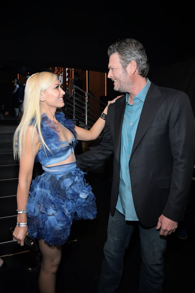 Blake Shelton & Gwen Stefani at 2017 People's Choice Awards | PS Celebrity