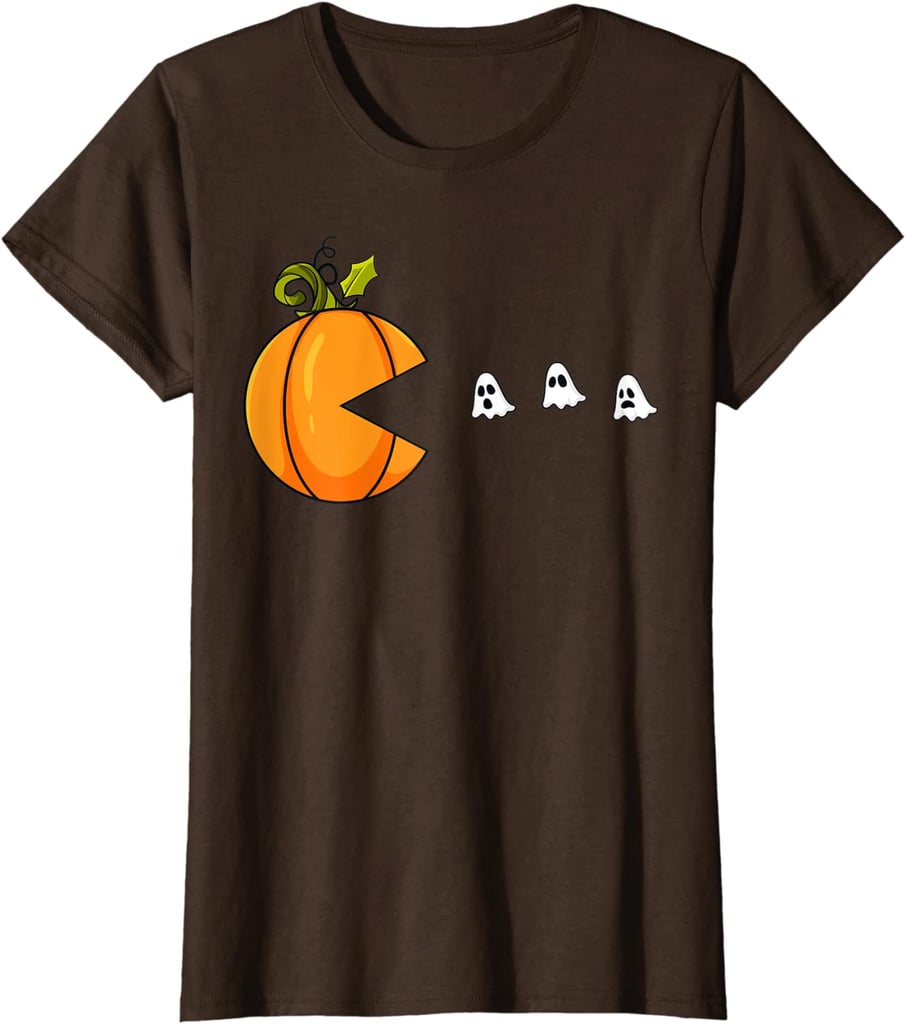 A Pac-Man-Inspired Find: Halloween Pumpkin Eating Ghosts T-Shirt | The ...