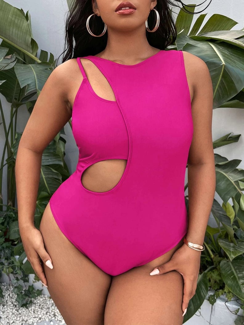 Shein Cut Out One Piece Swimsuit