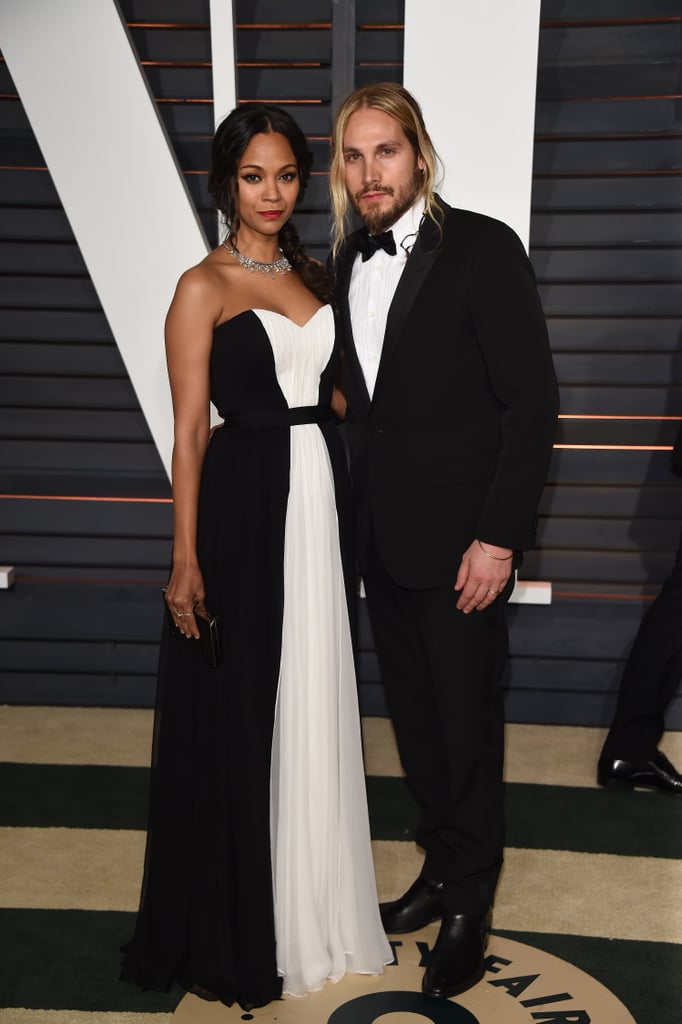 Zoe Saldana at the Oscars 2015 Pictures