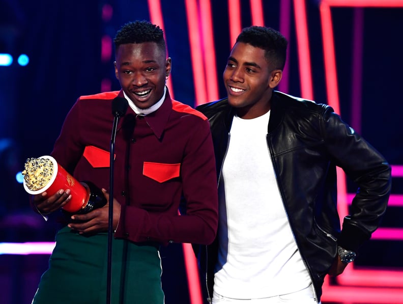 Ashton Sanders and Jharrel Jerome