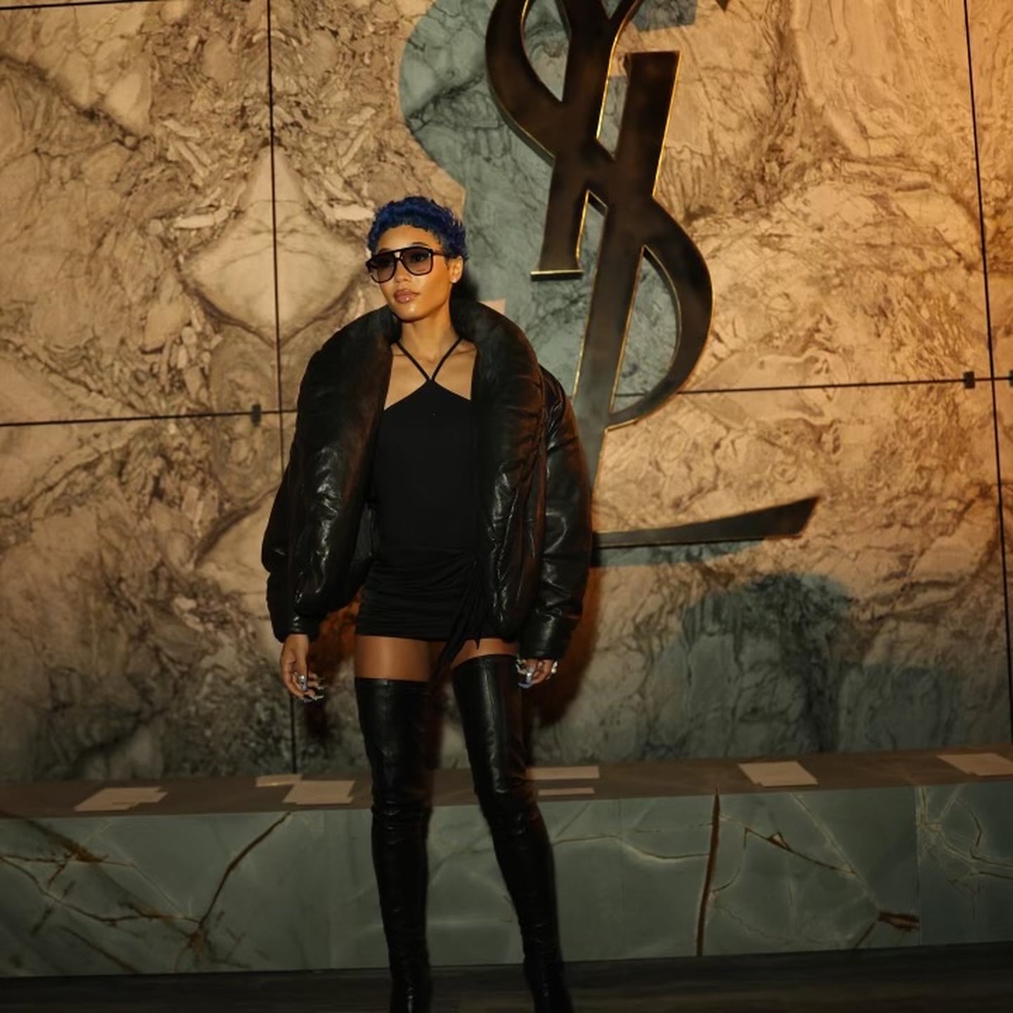Coi Leray Interview at Saint Laurent for Paris Fashion Week | PS Fashion