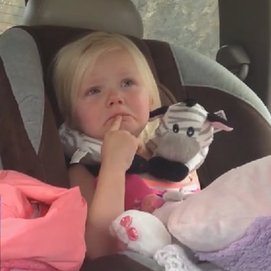 Toddler Crying While Watching a Cartoon | Video