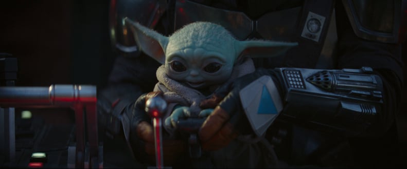 Baby Yoda in The Mandalorian Chapter 4