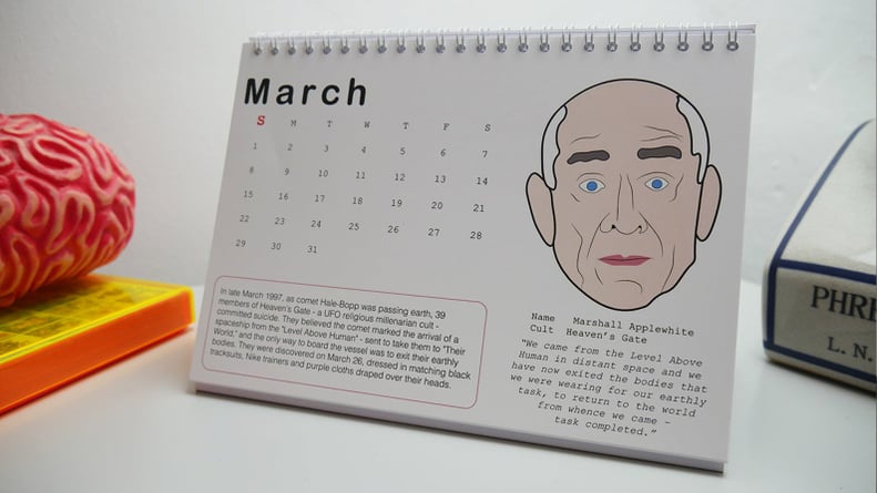 Cults 2020 Desk Calendar