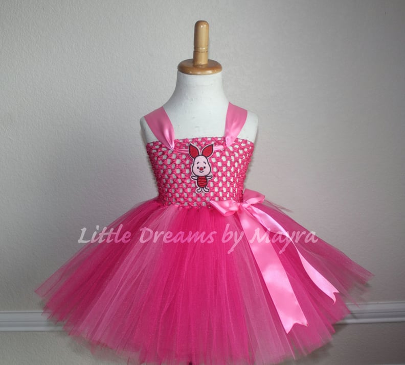 Piglet-Inspired Tutu Dress