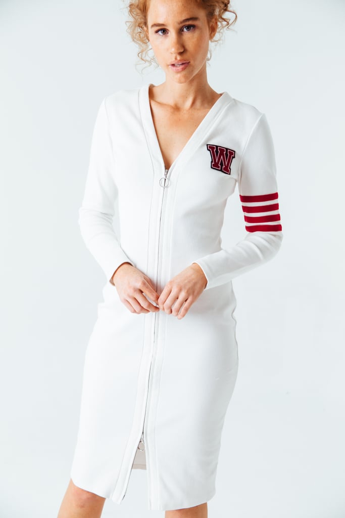 Varsity Zipper Dress