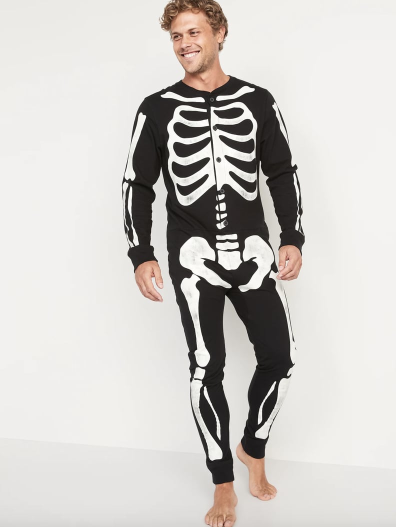 Old Navy Matching Halloween Graphic One-Piece Pajamas For Men