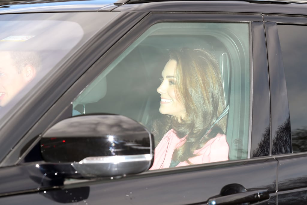 Kate Middleton Pink Dress at Queen's Christmas Lunch 2018