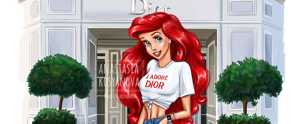 Fashionable Disney Princess Artwork