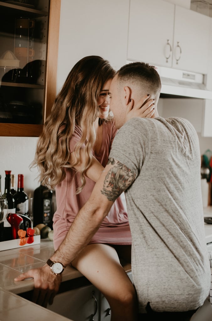 Champagne and Candy Engagement Shoot