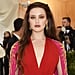 Katherine Langford Wearing Prada Dress at Met Gala 2018