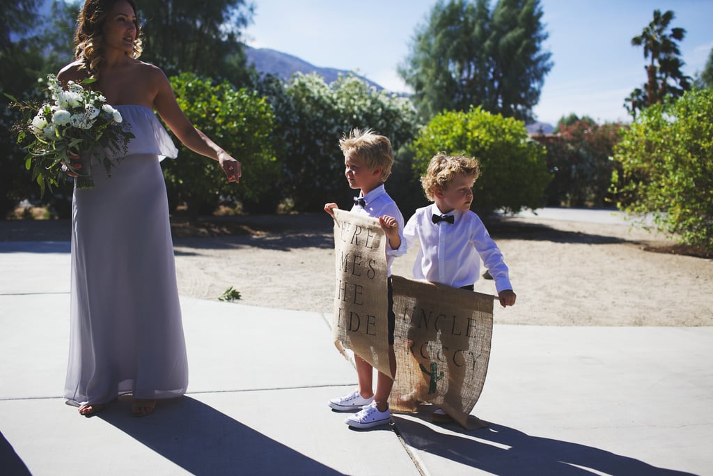 Stylish Palm Springs Wedding Pictures
