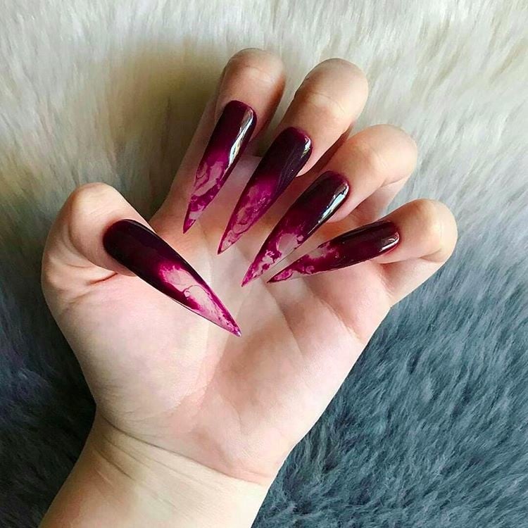 Vampire Fang Nails Trend Popsugar Beauty Photo 2
