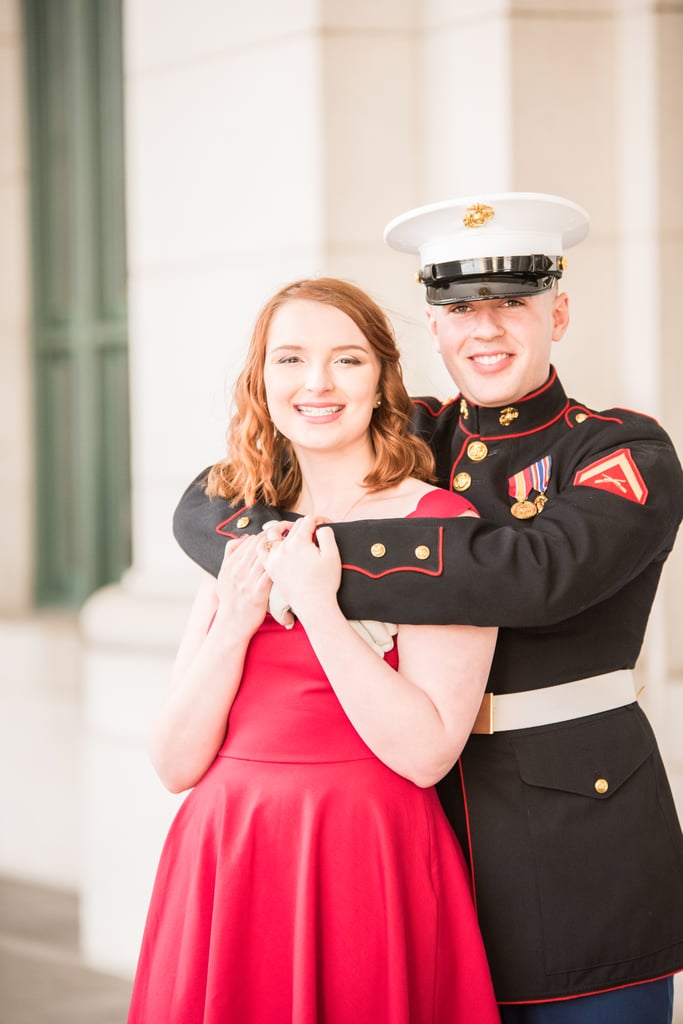 Military Couple Engagement Session in Washington DC
