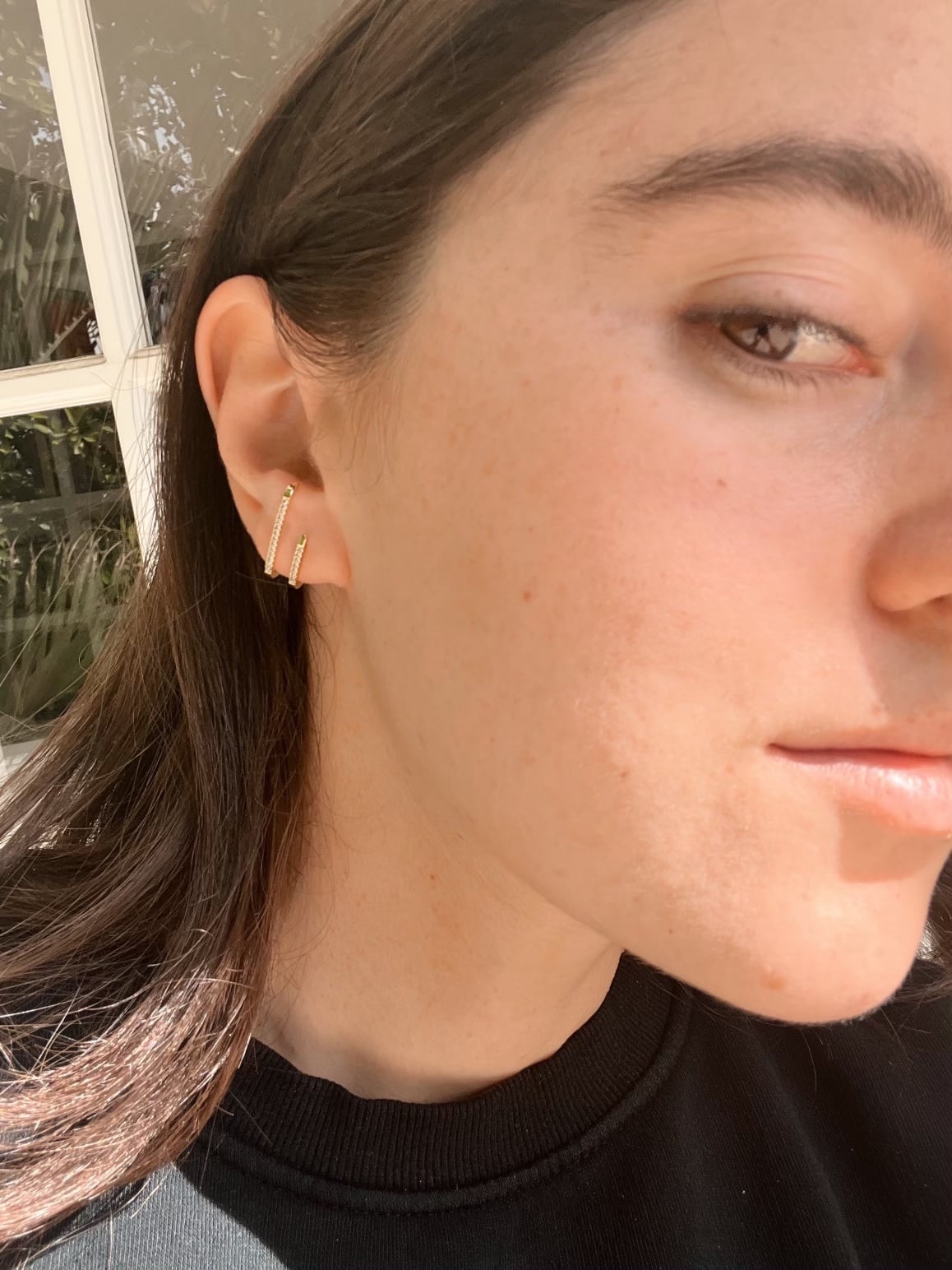 Uncommon james double vision ear climber top