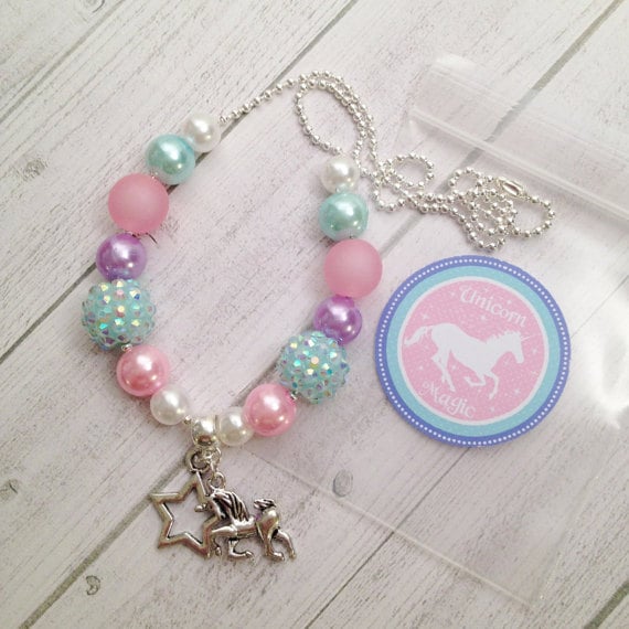 Unicorn Pastel DIY Necklace Kits