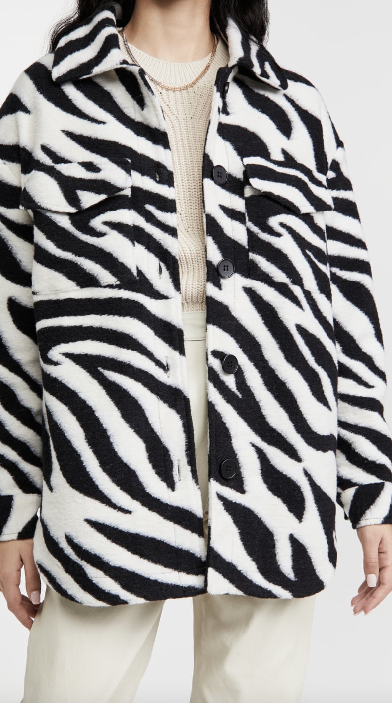 Line & Dot London Zebra Shirt Jacket