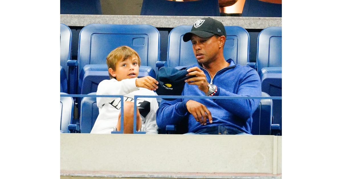 Tiger Woods and Son Charlie at the 2019 US Open | POPSUGAR ...