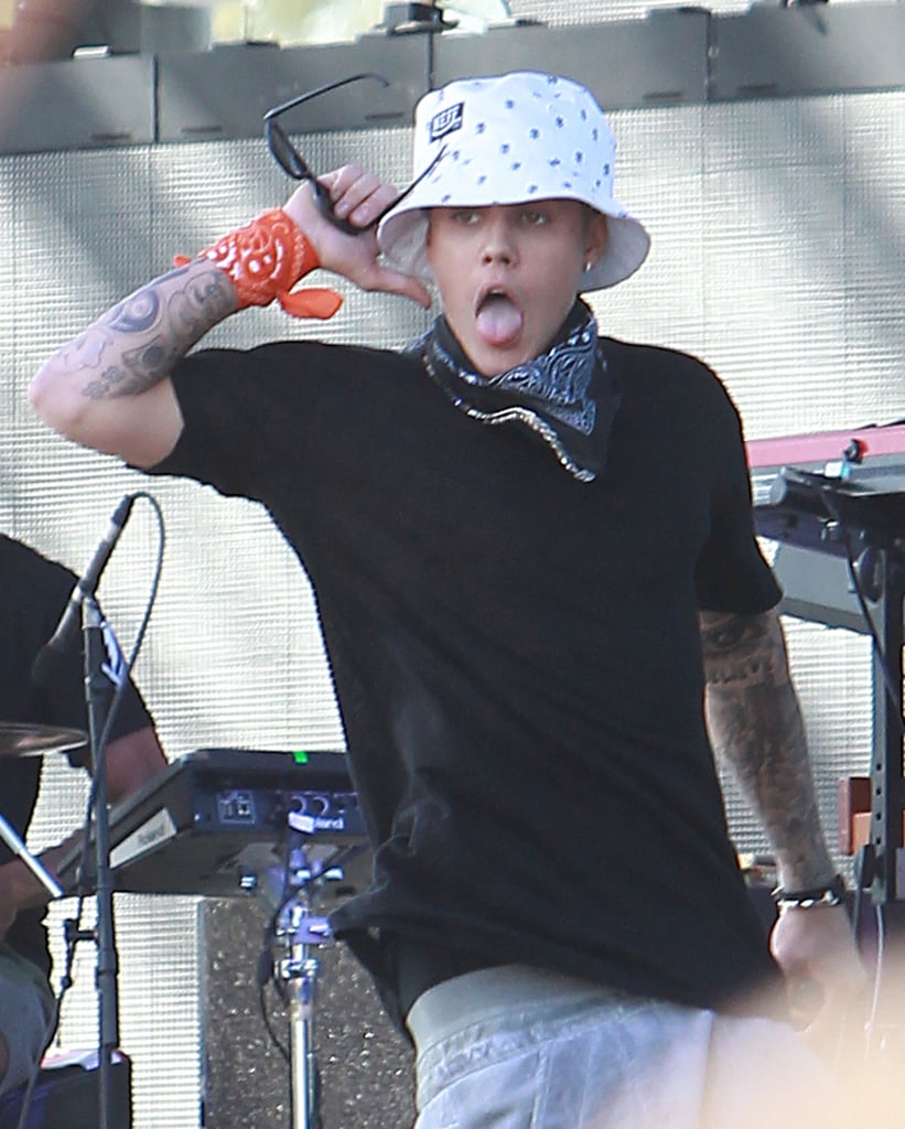 Justin Bieber at Coachella 2014