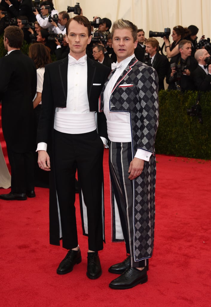 Neil Patrick Harris and David Burtka at the Met Gala 2014