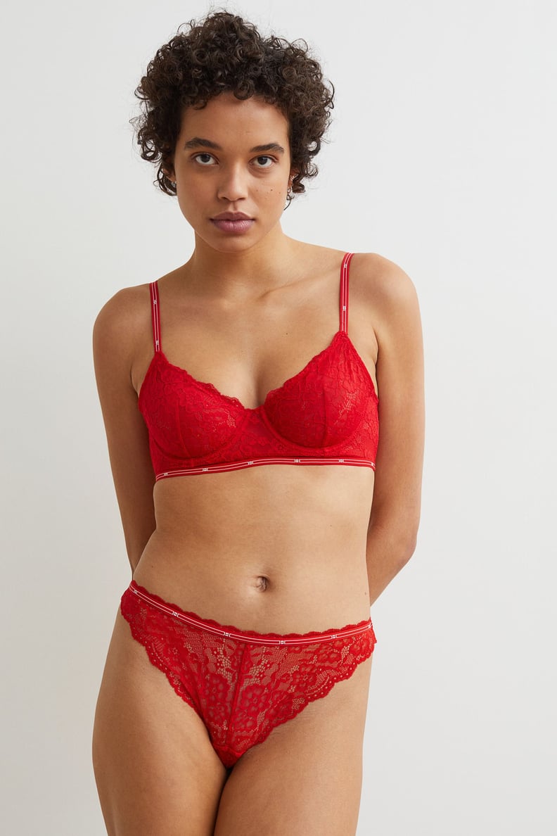 2-pack Lace Brazilian Briefs - Red - Ladies